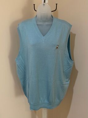 NWOT WINGED FOOT GOLF CLUB MENS BOBBY JONES COLLECTION LAYERING GOLF VEST IN XL